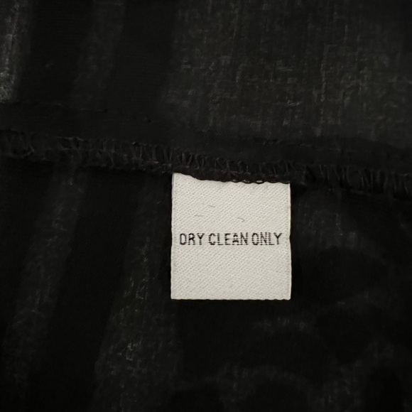 MADE for IMPULSE velvet sleeveless black top/size XS - Picture 8 of 11